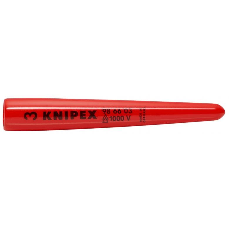 KNIPEX zelfklemmende opsteekdop, conisch, 1000V, kunststof, 80x14x15mm