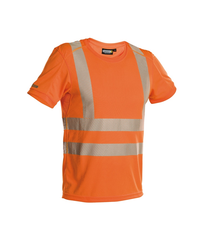 DASSY Carter Hoge zichtbaarheids-UV-T-shirt fluo-oranje