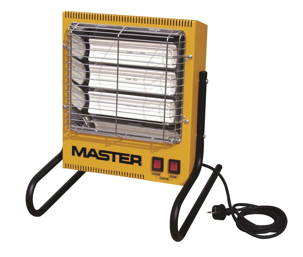 MASTER infrarood heater ts-3a 0.8/1.6/2.4 kw/220 v