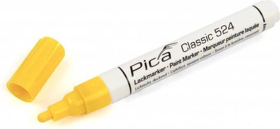 PICA 524/44 lak marker 2-4mm geel