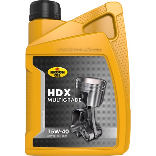 [KRO00204] KROON-OIL HDX 15w-40 motorolie 1l