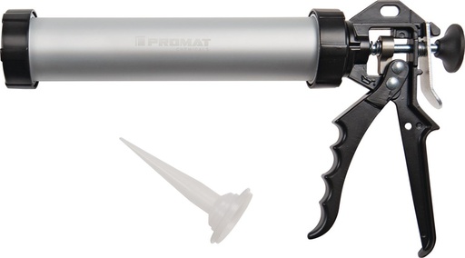 [3000264018] PROMAT Kitpistool professional gesloten v.310 ml patronen/zakken tot 400 ml