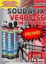 SOUDAL Soudafix ve400-sf in the box (24st) + pistool (promo)