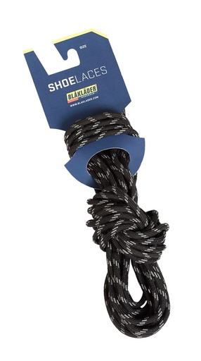[221400009900100CM] BLAKLADER 2214 Veters zwart 100cm (3st)