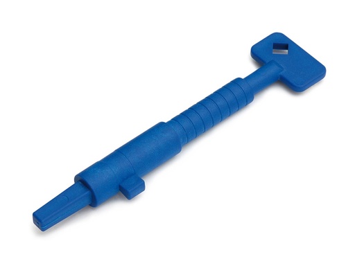 [BOUWSLEUTEL K] Bouwsleutel / universeel / DX / kunststof, blauw