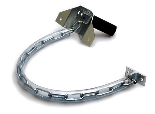[DV 850B] Stormketting met kettinghoes / extra zware uitvoering / deuren tot 500 kg / staal verzinkt
