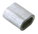 Persklem standaard EN 13411-3 / 4.0 mm / aluminium