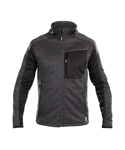 [3004474038B6479] DASSY Convex Midlayer vest antracietgrijs/zwart