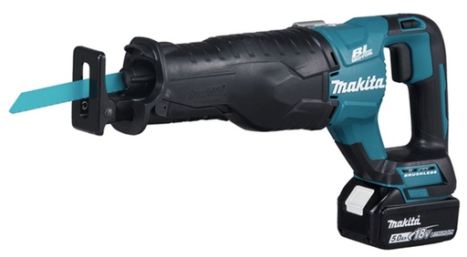 [DJR187RTE] MAKITA DJR187RTE Accu reciprozaag LXT 18V + 2x BL1850B  + 1x DC18RC + koffer