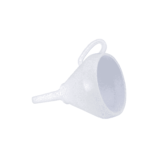 [9000495190] Trechter industrie met ontluchtingsrib hogedruk-polyethyleen d. 260 mm