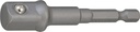 PROMAT adapter aandrijfzeskant 1/4 inch aandrijfvierkant 1/2 inch lengte 72 mm