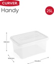 CURVER handy 2 box set 3x25l trans