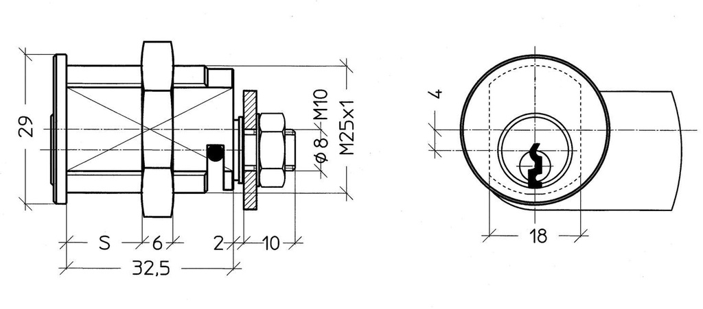 Litto schroefcilinder K2500 - Select 5