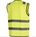 L.BRADOR 4142P Verkeersvest met rits Hi-Vis geel