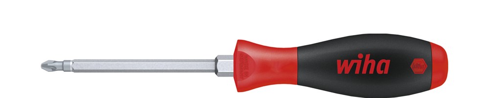 WIHA 314 Schroevendraaier (+ zeskant) SoftFinish PZ2 x 100