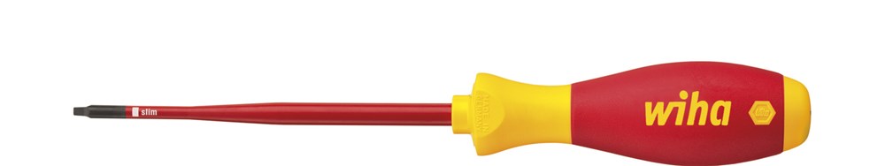 WIHA 3581 Schroevendraaier SoftFinish electric slimFix Robertson 2 x 125