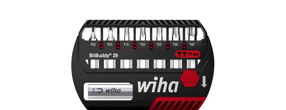 WIHA SB 7945TY-905 BitBuddy 29 PH/PZ/TX 8-dlg