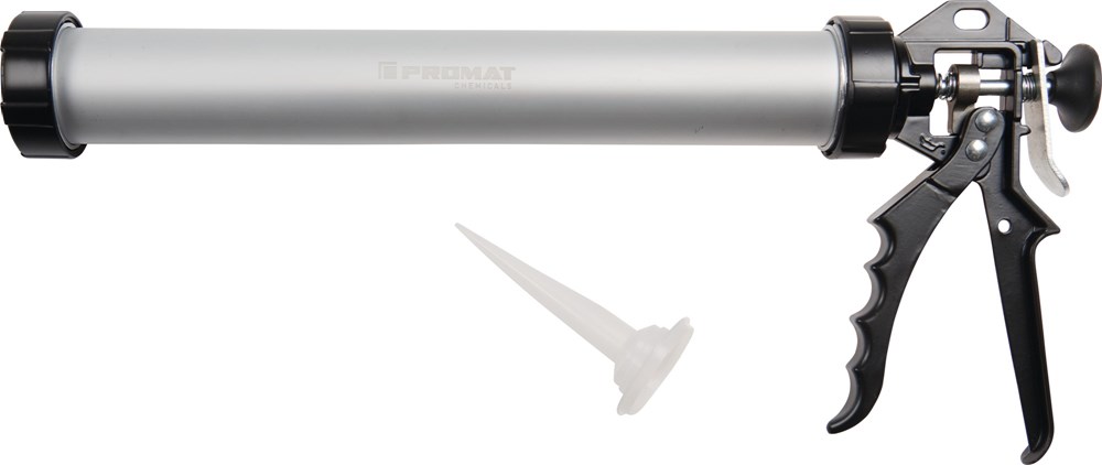 PROMAT Kitpistool professional gesloten v.310 ml patronen/zakken tot 600 ml