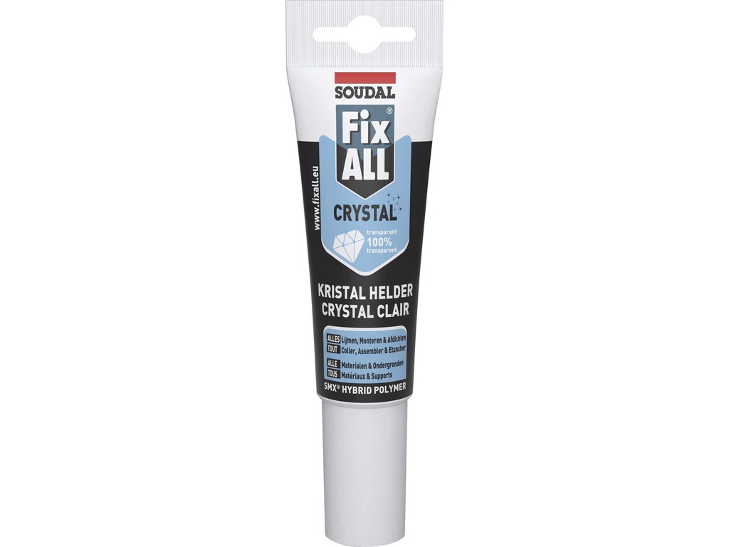 SOUDAL 150ml fixall crystal