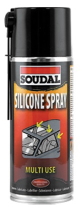 SOUDAL 400ml silicone spray
