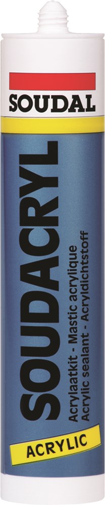 SOUDAL soudacryl 310ml wit