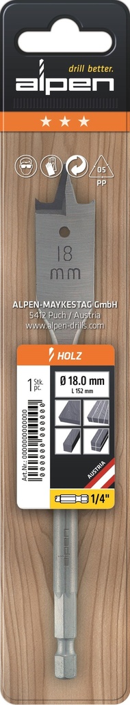 Alpen Vlinderboor L152