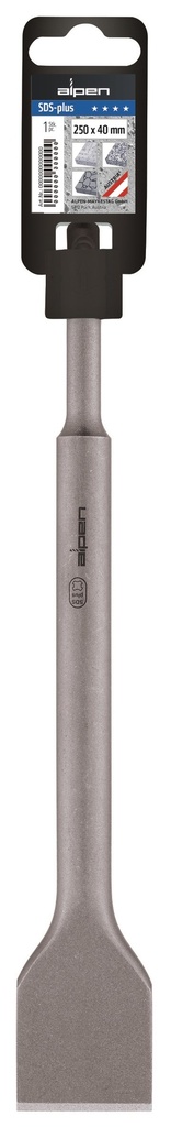 Alpen SDS-plus beitel Chisel wide 40x250mm