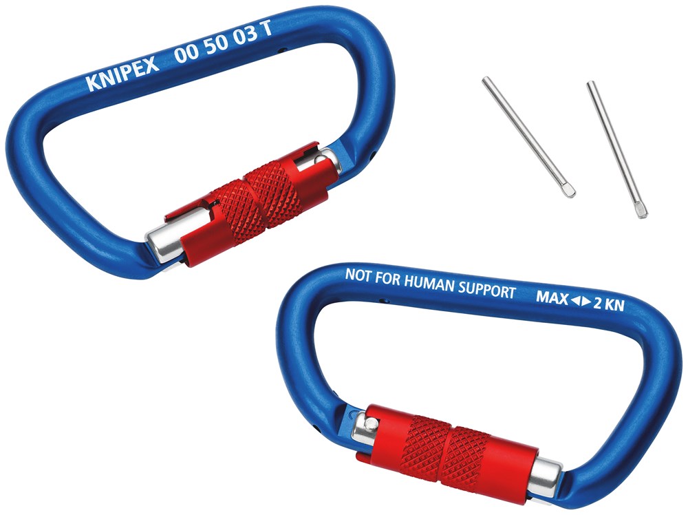 KNIPEX tt materiaalkarabijnhaken