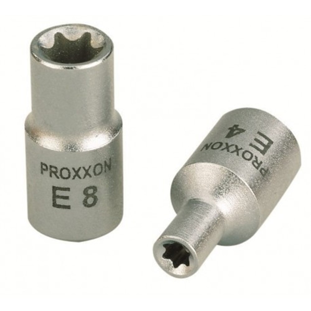 PROXXON 1/4" buiten TX-dop E 8