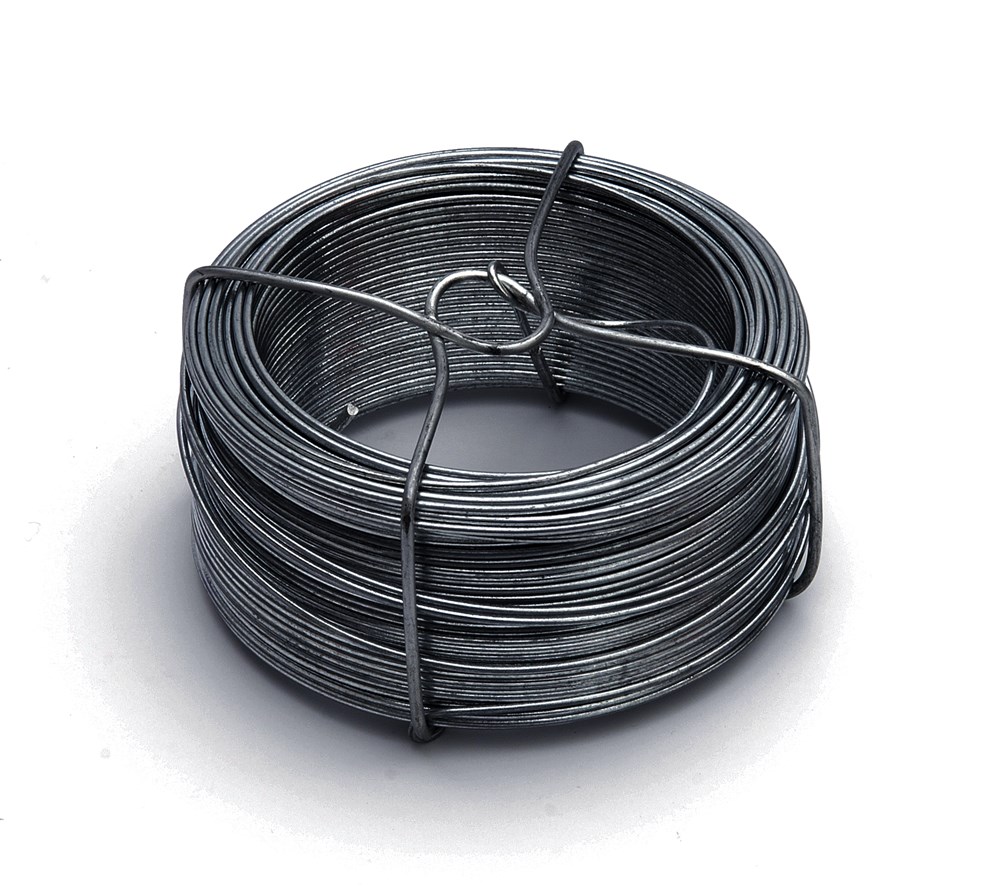 Binddraad /  1,3 mm /   50 meter / No.   8 verzinkt