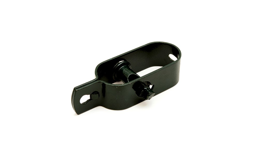 Draadspanner Nr 1 / 080 mm / groen gecoat / per stuk gelabeld