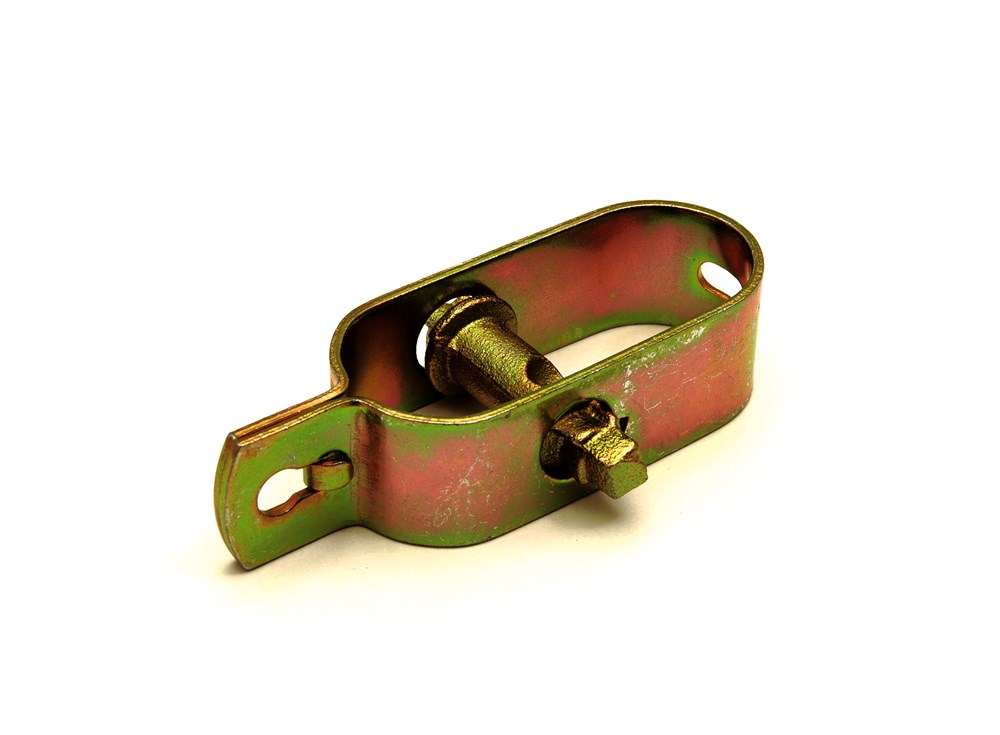 Draadspanner Nr 3 / 100 mm / geel gepassiveerd / per stuk gelabeld