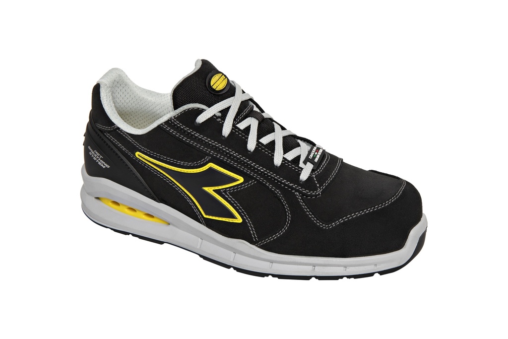 DIADORA RUN NET AIRBOX LOW Lage Veiligheidsschoen S3S Zwart 