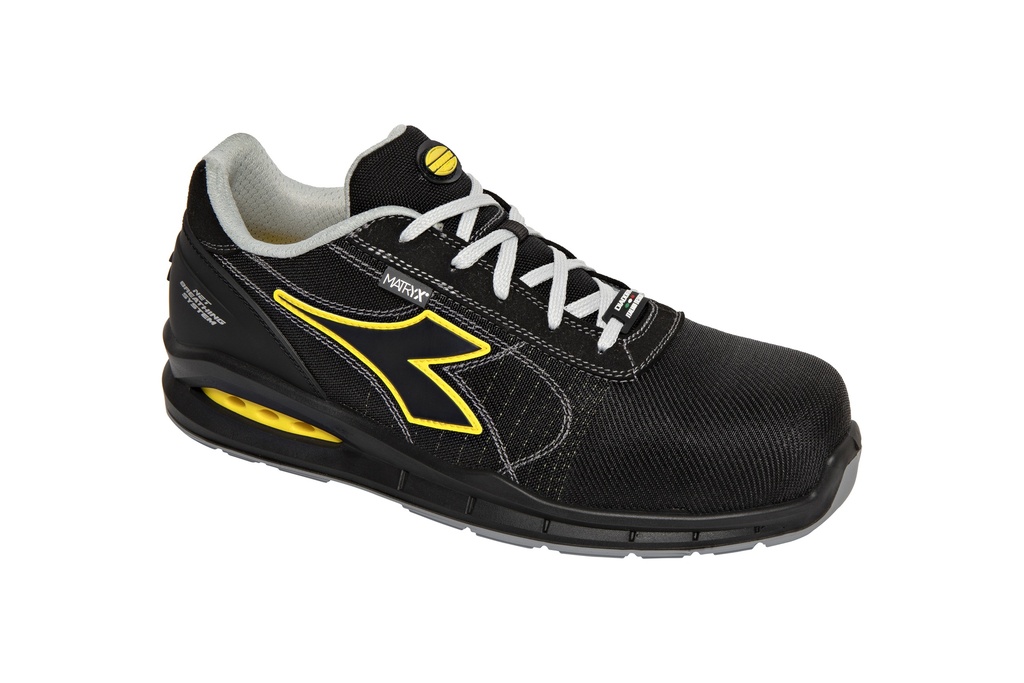 DIADORA RUN NET AIRBOX MATRYX LOW Lage Veiligheidsschoen S3S Zwart 