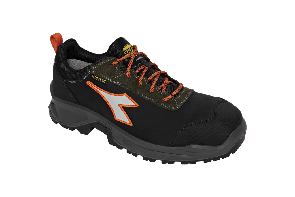 Diadora SPORT DIATEX LOW Lage Veiligheidschoen S7S WR CI SRC_Zwart/Groen