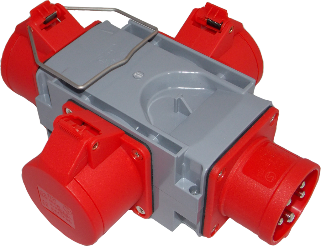 Mini verdeelkast 3x 16A