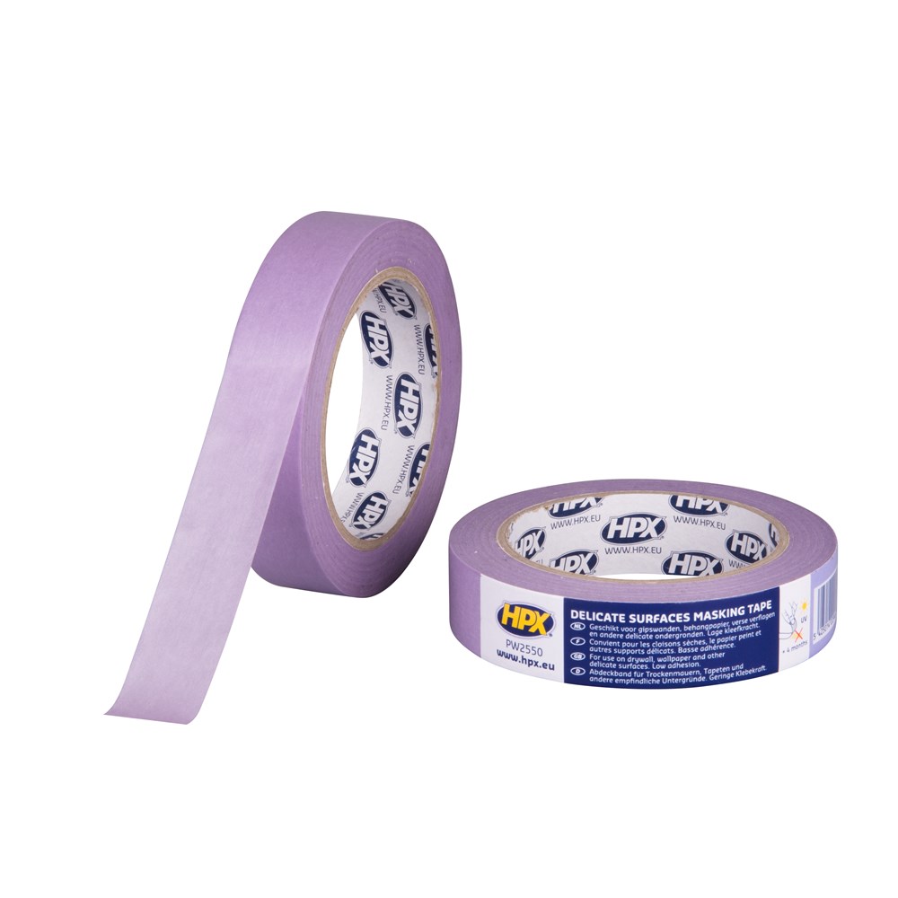 HPX Masking tape 4800 Delicate Surfaces - paars 24mm x 50m