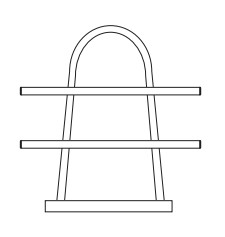 SOLIDE Brandladder kooiafsluiting