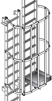 SOLIDE Brandladder Rustbordes