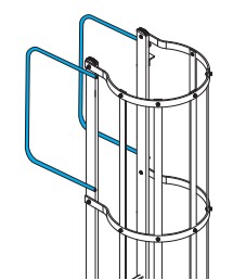 SOLIDE Brandladder uitstapbeugel
