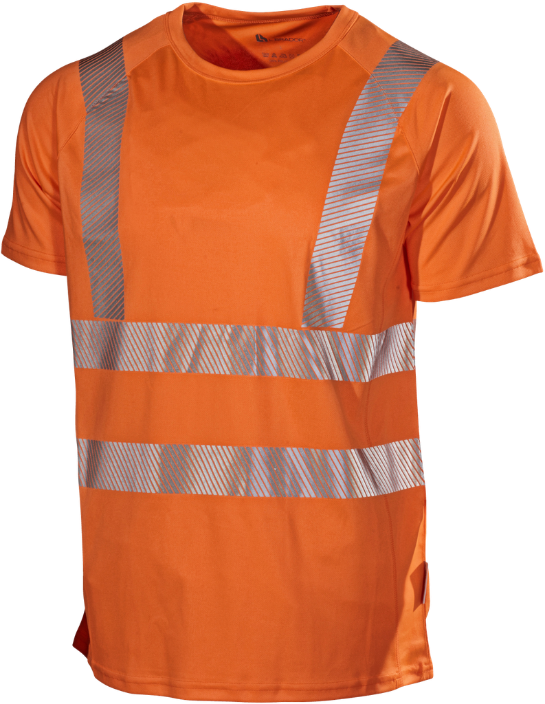 L.BRADOR 413P T-shirt Hi-Vis oranje