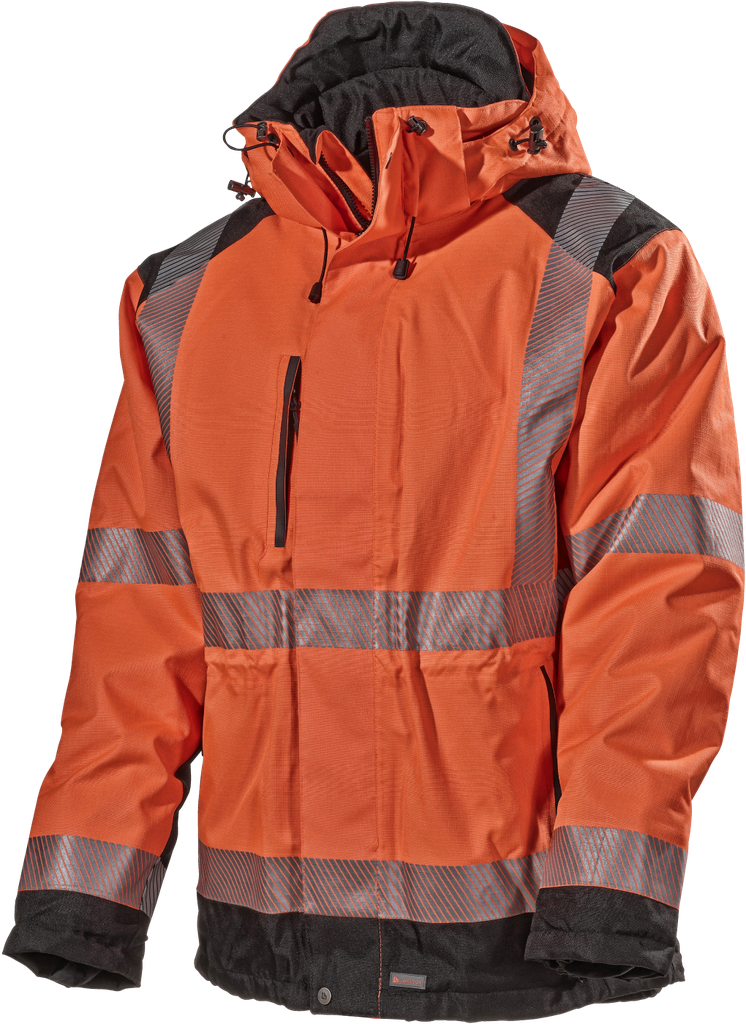 L.BRADOR 430P Winterjas Hi-Vis oranje