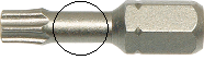 Torx-bit met flexibele zone, 1/4" x 25 mm