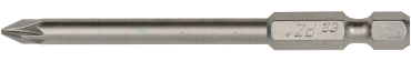 Pozidrive-bit middellang, 1/4" x 75 mm