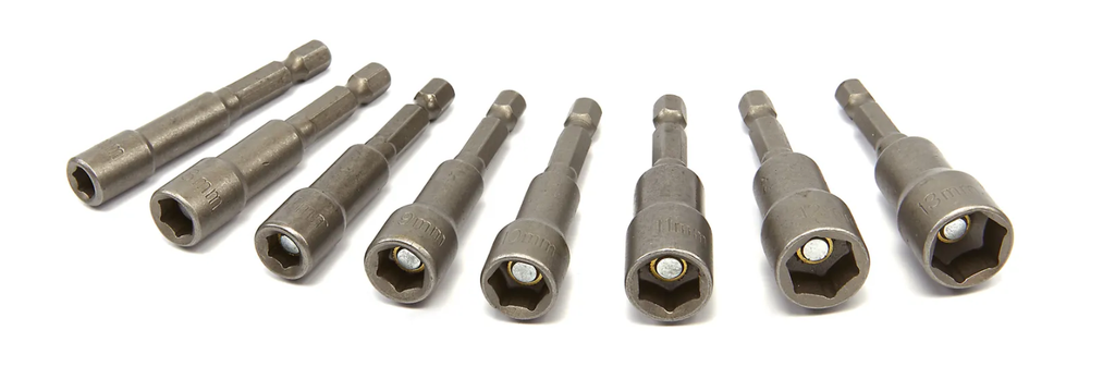 Dopbit met magneet, 1/4" x 45 mm