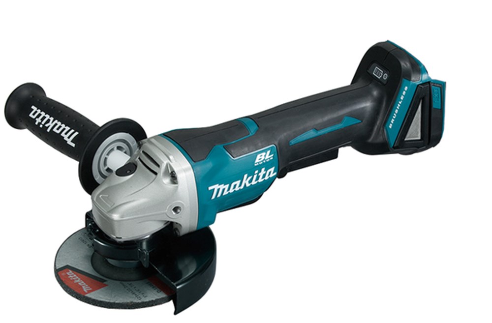 MAKITA DGA508Z Accu haakse slijper 125mm LXT 18V (zonder accu's en lader, in kartonnen doos)