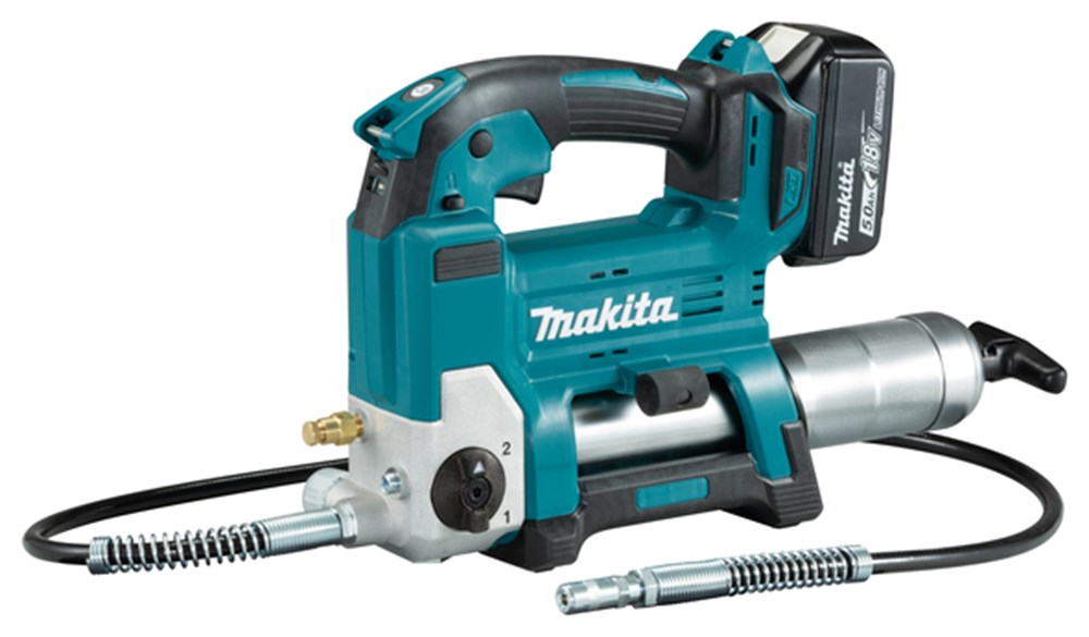 MAKITA DGP180RT Accu vetpomp 18V + 1x BL1850 + DC18RC, geleverd in koffer