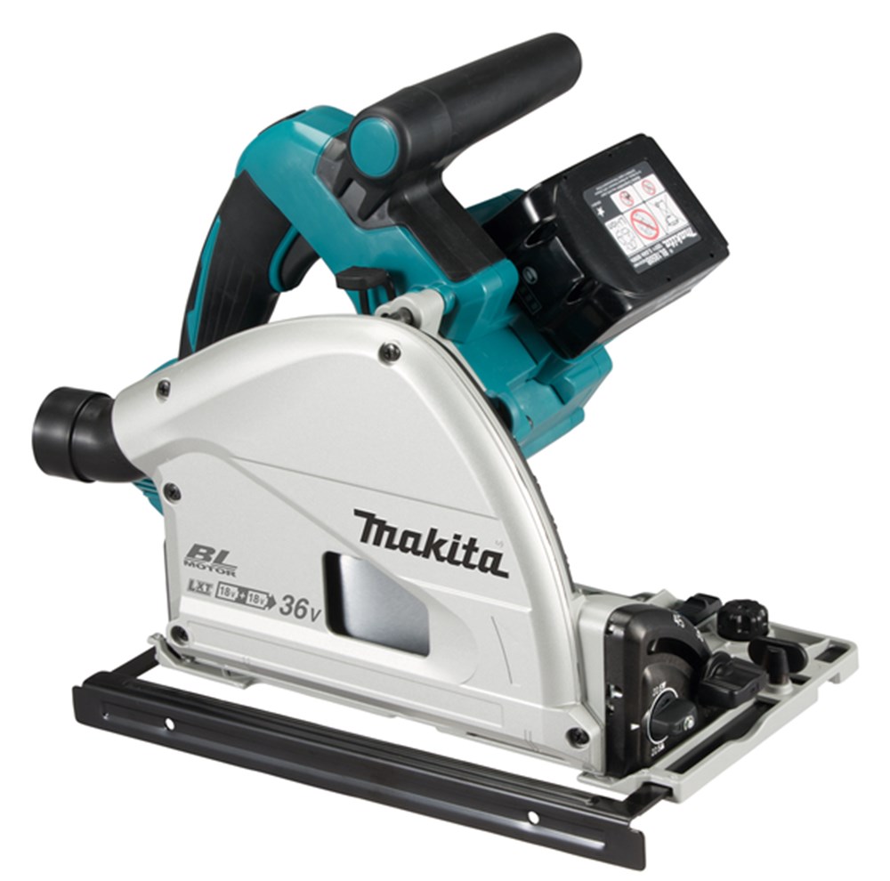 MAKITA DSP601ZJU Accu invalcirkelzaag 165mm LXT 2x18V + MAKPAC (zonder accu's noch lader)