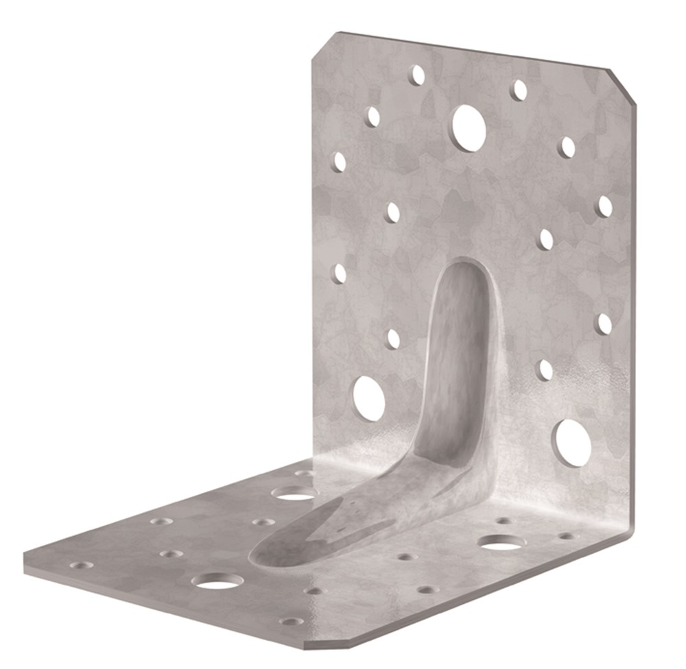 Winkelhaak Verbin.90X90X65 RVS