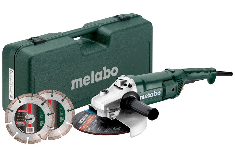 METABO WE 2200-230 Set Haakse slijper